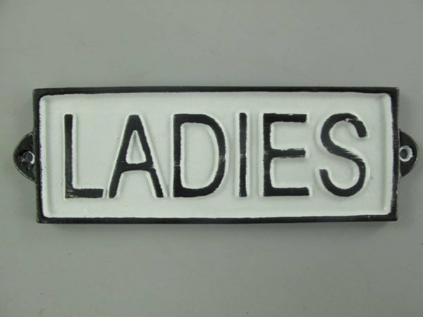 file-800.jpg WC bordje Ladies - Afbeelding 1