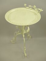 Vogelbad wit met vogeltjes - Afbeelding 3