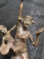 Bronzen Beeldje Clinic Clown - Afbeelding 3