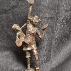 Bronzen Beeldje Clinic Clown