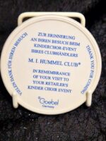 Hummel bordje Hummel Club  zangers - Afbeelding 2
