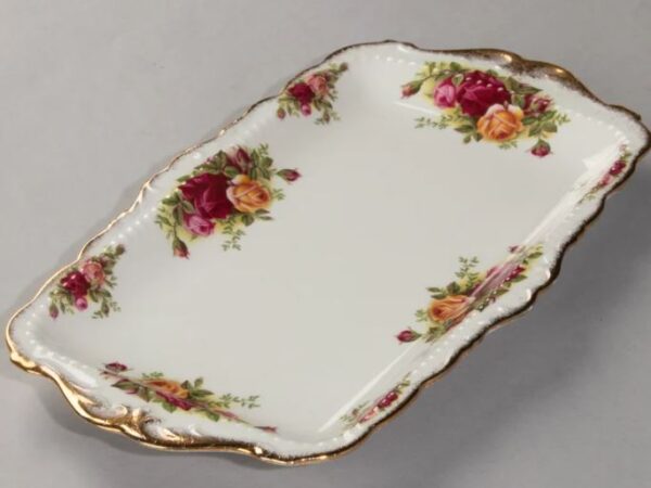 cakeschaal Royal Albert Old Country Rose cakeschaal - Afbeelding 1