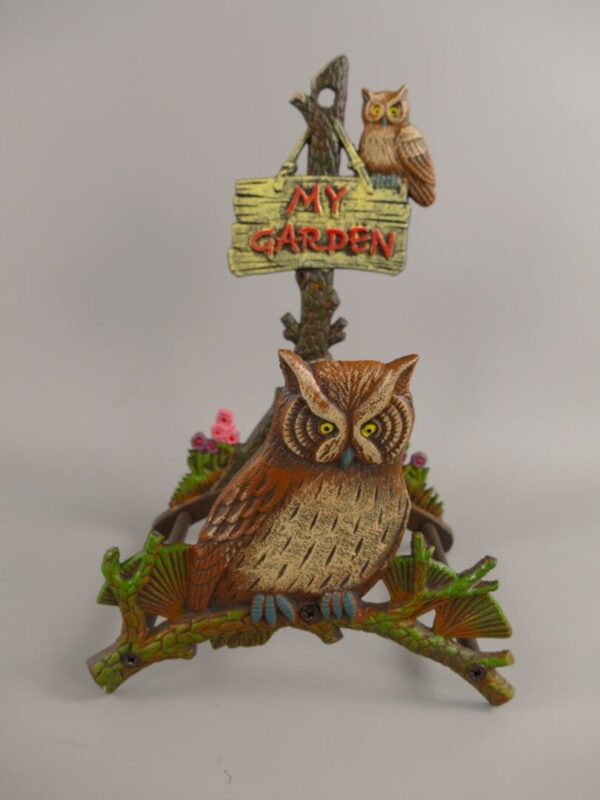 01954100bcd87408a2bd9e9cc149ef52_1920x1920 Tuinslanghouder uil - Afbeelding 1