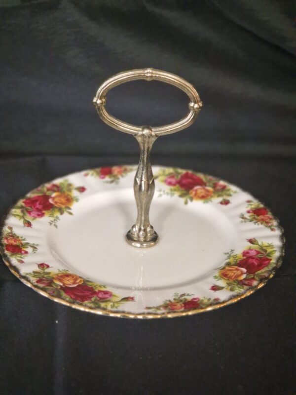 20250726_103740 Royal Albert Old Country Rose etagere - Afbeelding 1