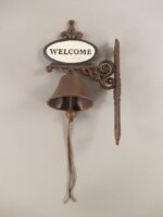 Gietijzeren bel Welcome - Afbeelding 2