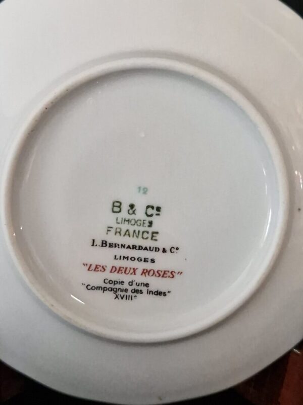 Limoge kop en schotel - Afbeelding 2