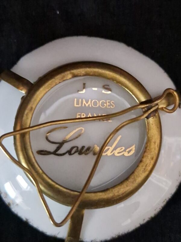 Limoge bordje  Lourdes - Afbeelding 2