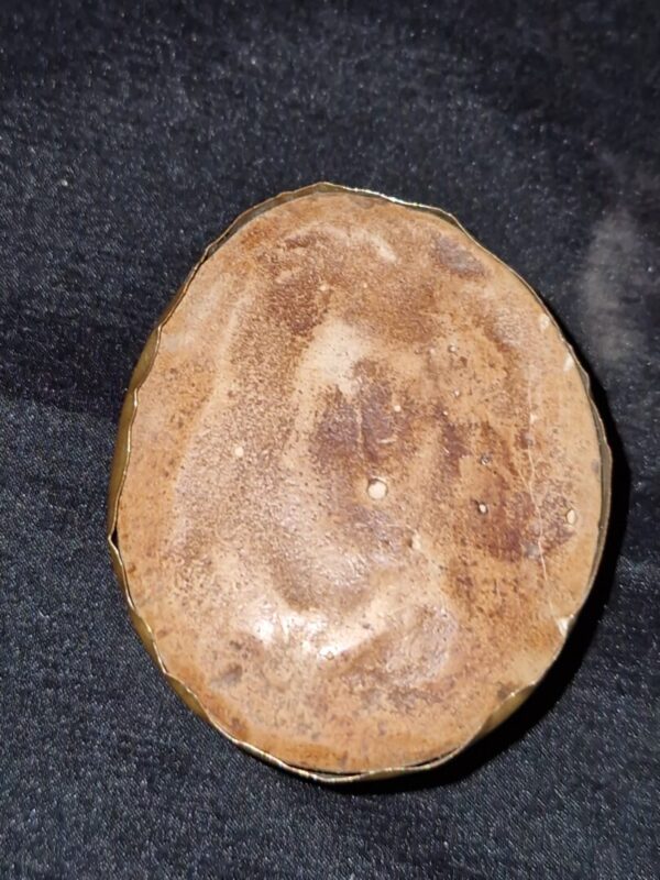 Relief achter bolglas bruin - Afbeelding 3