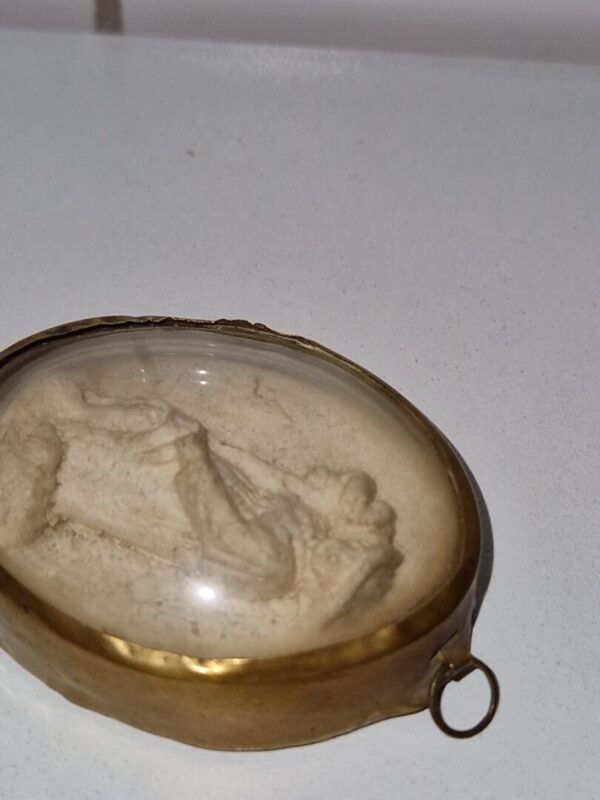 Relief achter bolglas wit - Afbeelding 2