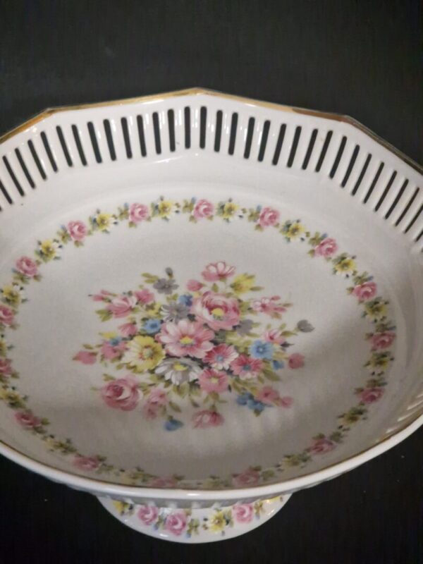 Mooie fruitschaal op voet - Afbeelding 2