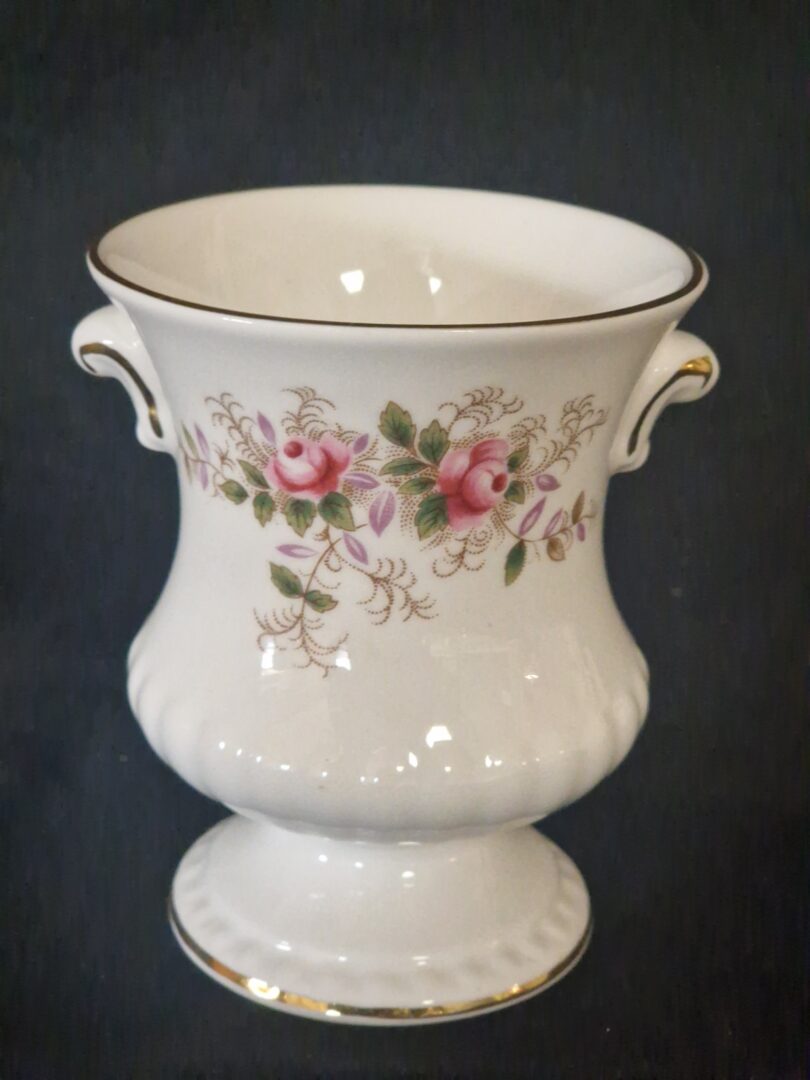 20260202_120824 Royal Albert Lavender Rose lepelvaasje - Afbeelding 1