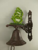 Gietijzeren bel kleine kikker
