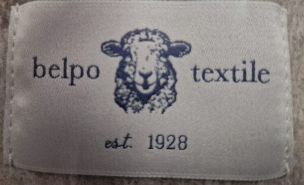 Plaid schaap beige - Afbeelding 2