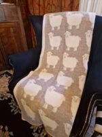 Plaid Mouton schaap beige