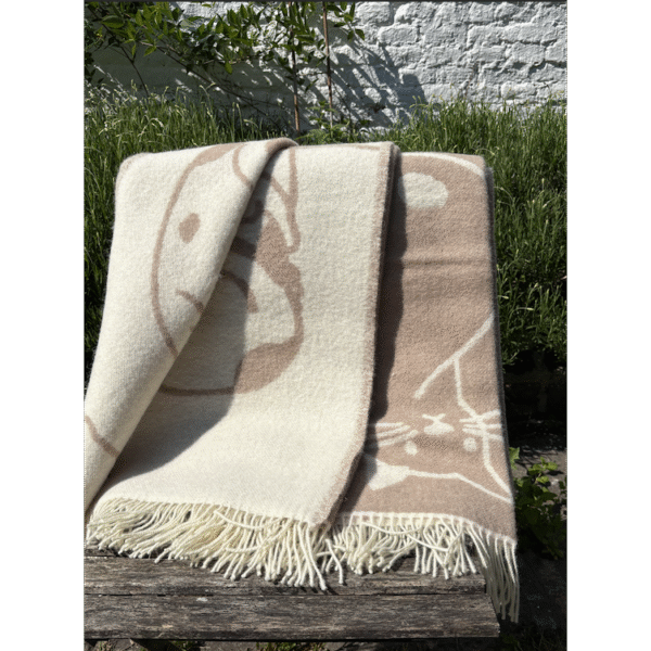 Plaid spelende poes - Afbeelding 3