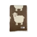 Plaid Mouton schaap bruin