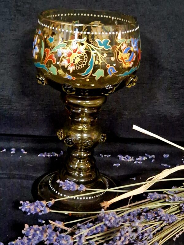 20251028_160314 Boheemse Moser kelk - Afbeelding 1