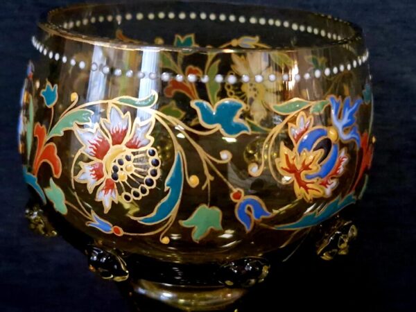 20251028_160324 Boheemse Moser kelk - Afbeelding 2