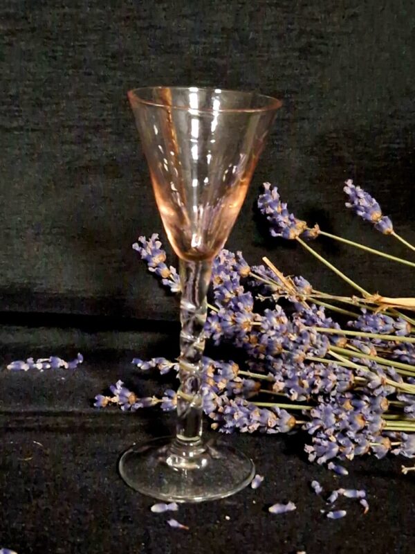 20251028_161950 Tsjechisch borrelglas rose - Afbeelding 1