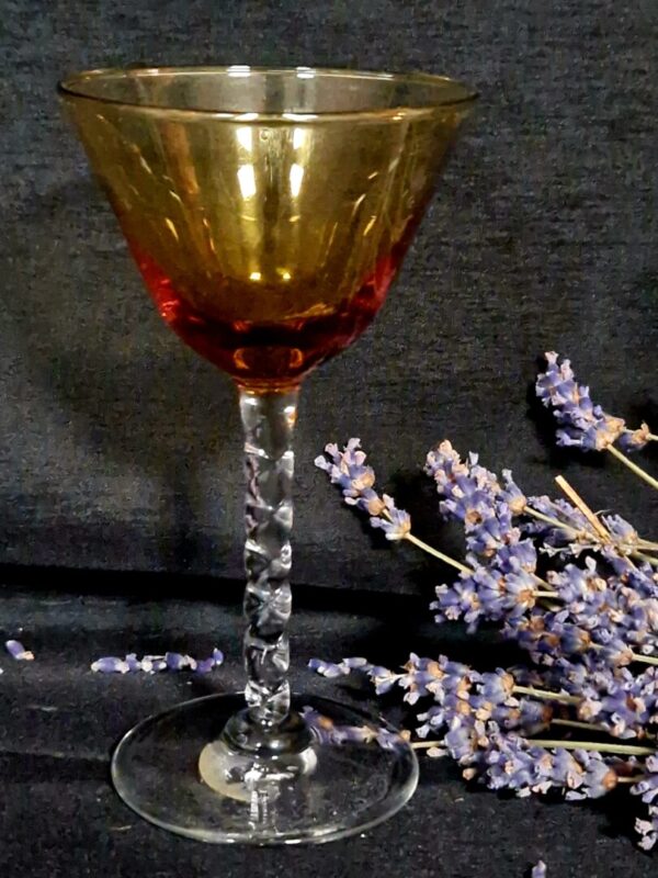 20251028_162022 Tsjechisch likeurglas bruin - Afbeelding 1