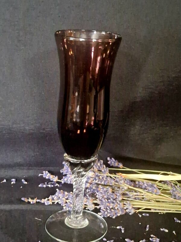 20251029_095838 bruin Champagneglas Murano - Afbeelding 1