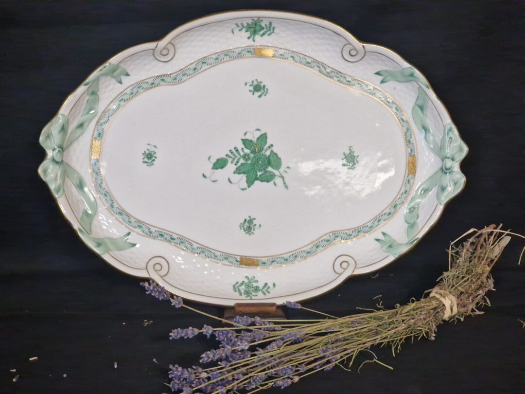 20251030_124608 Herend apponyi groen schaal - Afbeelding 1