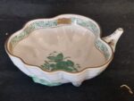 Herend apponyi groen bladvormig schaaltje