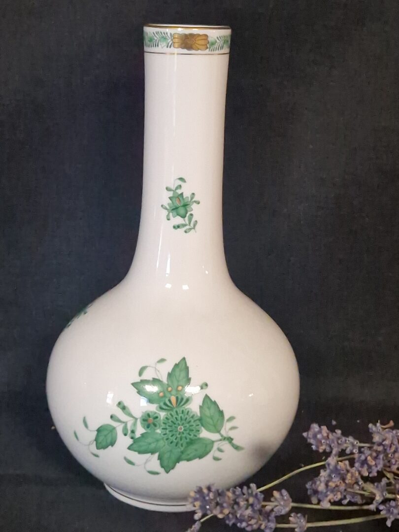 20251030_134417 Herend  vaas apponyi groen - Afbeelding 1