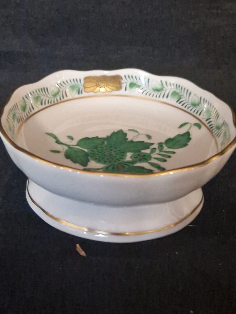 20251030_134814 Herend apponyi groen rond schaaltje - Afbeelding 1