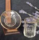 6 Turkse theeglaasjes met bord - Afbeelding 3