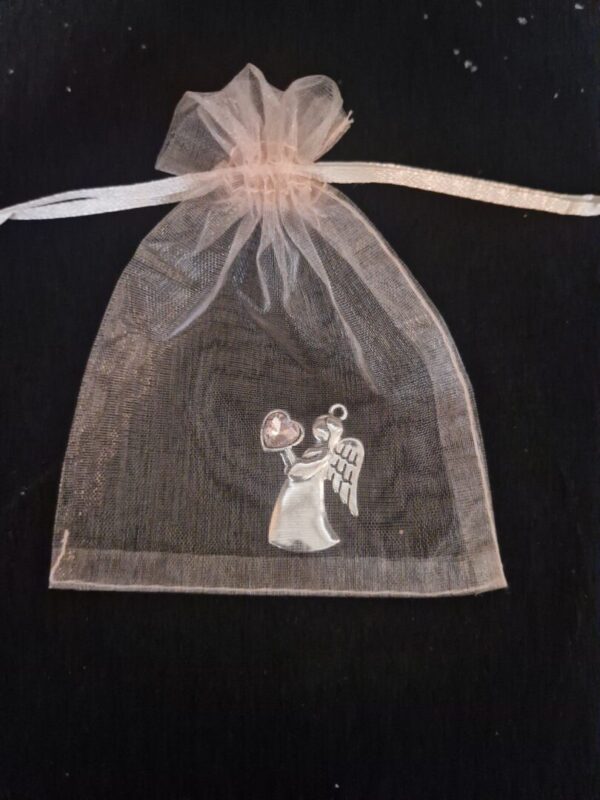 Engeltje rose hart - Afbeelding 2