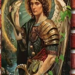 Aartsengel Gabriel Decoratieplaat