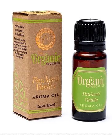 patch Organic Goodness aroma olie Patchouli Vanille - Afbeelding 1