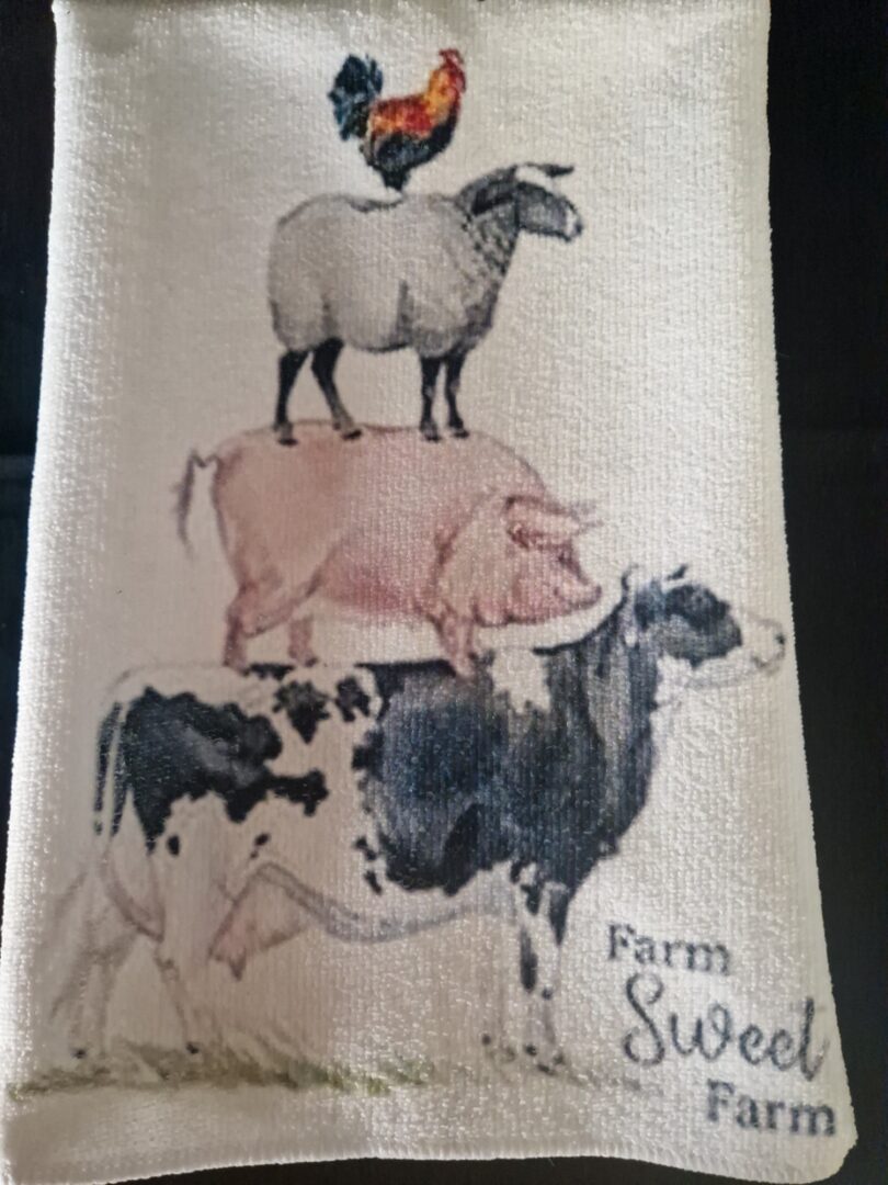 20260123_112828 Happy Farm gastendoekje - Afbeelding 1