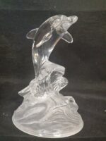 Cristal D'Arques Dolfijn op voet