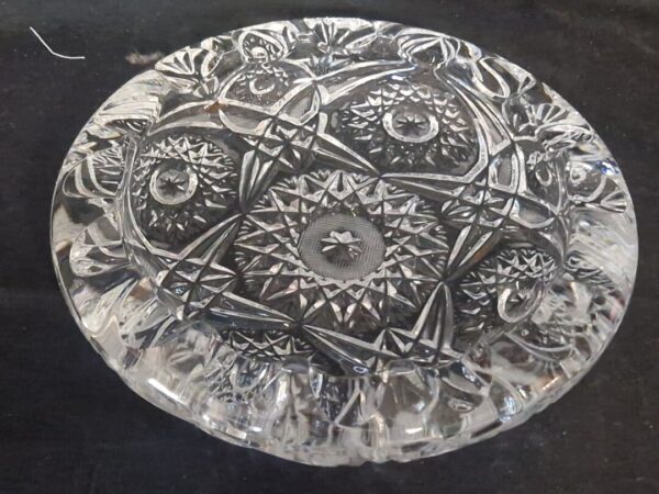 Boheemse kristal asbak - Afbeelding 2