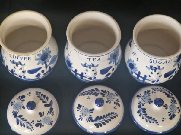 Coffee, Tea Sugar potten - Afbeelding 2