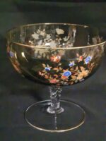 Bohemian schaal op voet