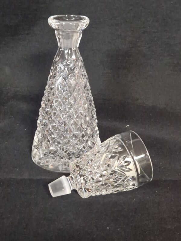 Bohemian Karaf met borrelglas - Afbeelding 2