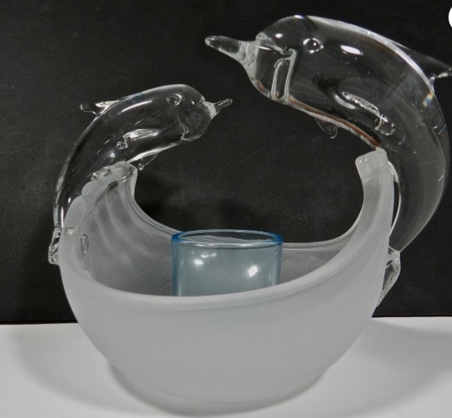 Schermafbeelding 2026-02-25 104541 Dolfijnen Votive waxinelichthouder - Afbeelding 1