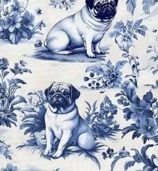 Mopshond gastendoekje