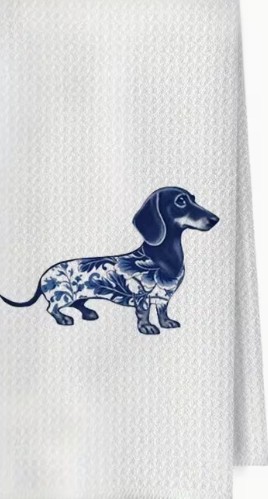 teck Teckel gastendoekje - Afbeelding 1