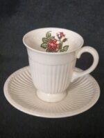 Wedgwood Moss Rose kop en schotel