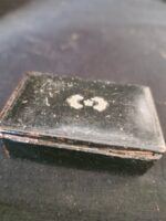 Rozenkransdoosje zwart