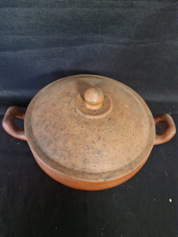 Antieke aardewerk Engelse stoofpot (kopie) - Afbeelding 2
