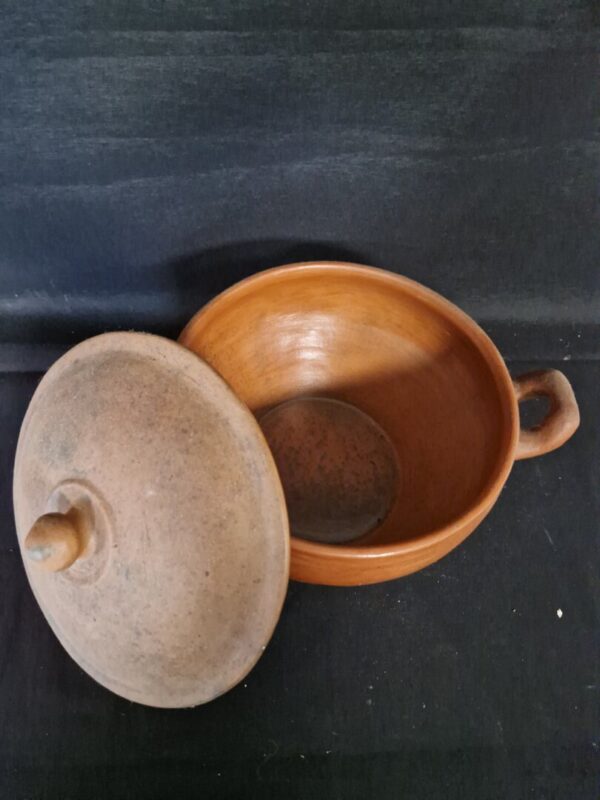 Antieke aardewerk Engelse stoofpot (kopie) - Afbeelding 3