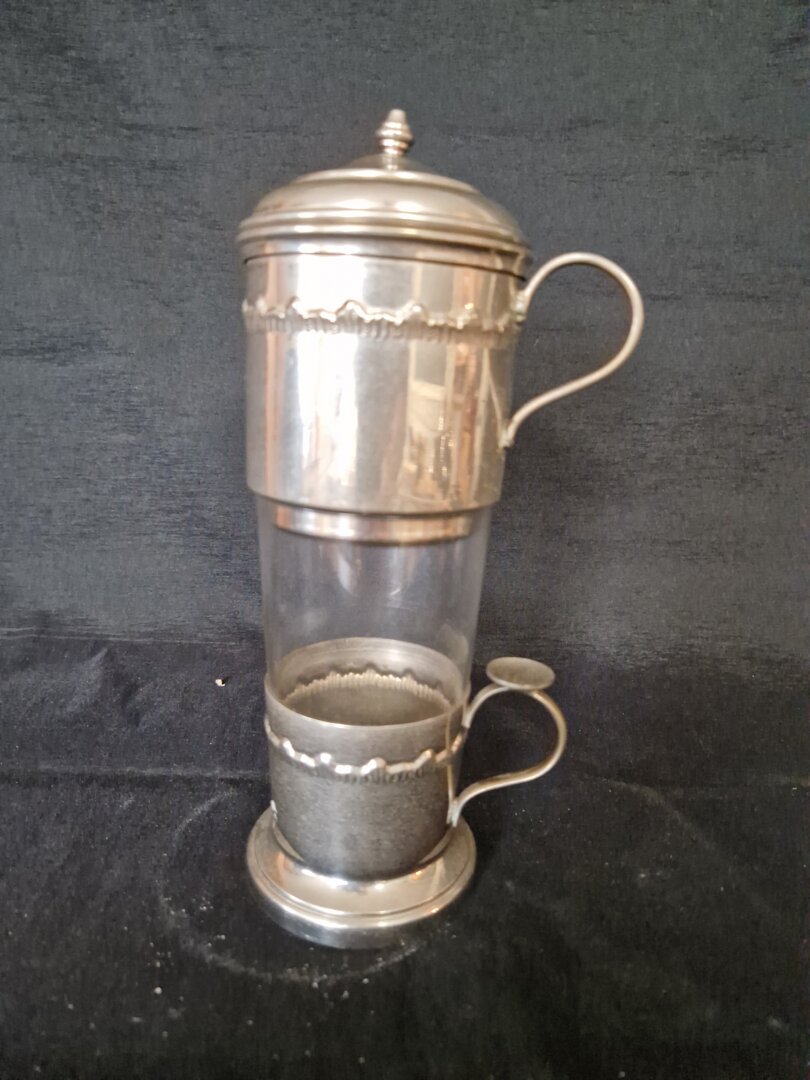 20260320_101331 Verzilverde Percolator - Afbeelding 1