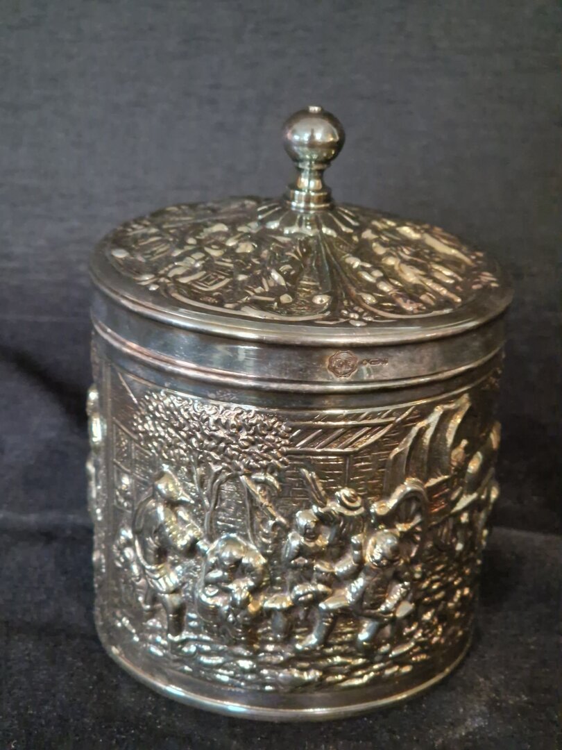 20260320_103716 Theebus Hooijkaas verzilverd - Afbeelding 1