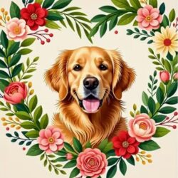 Golden Retriever gastendoekje