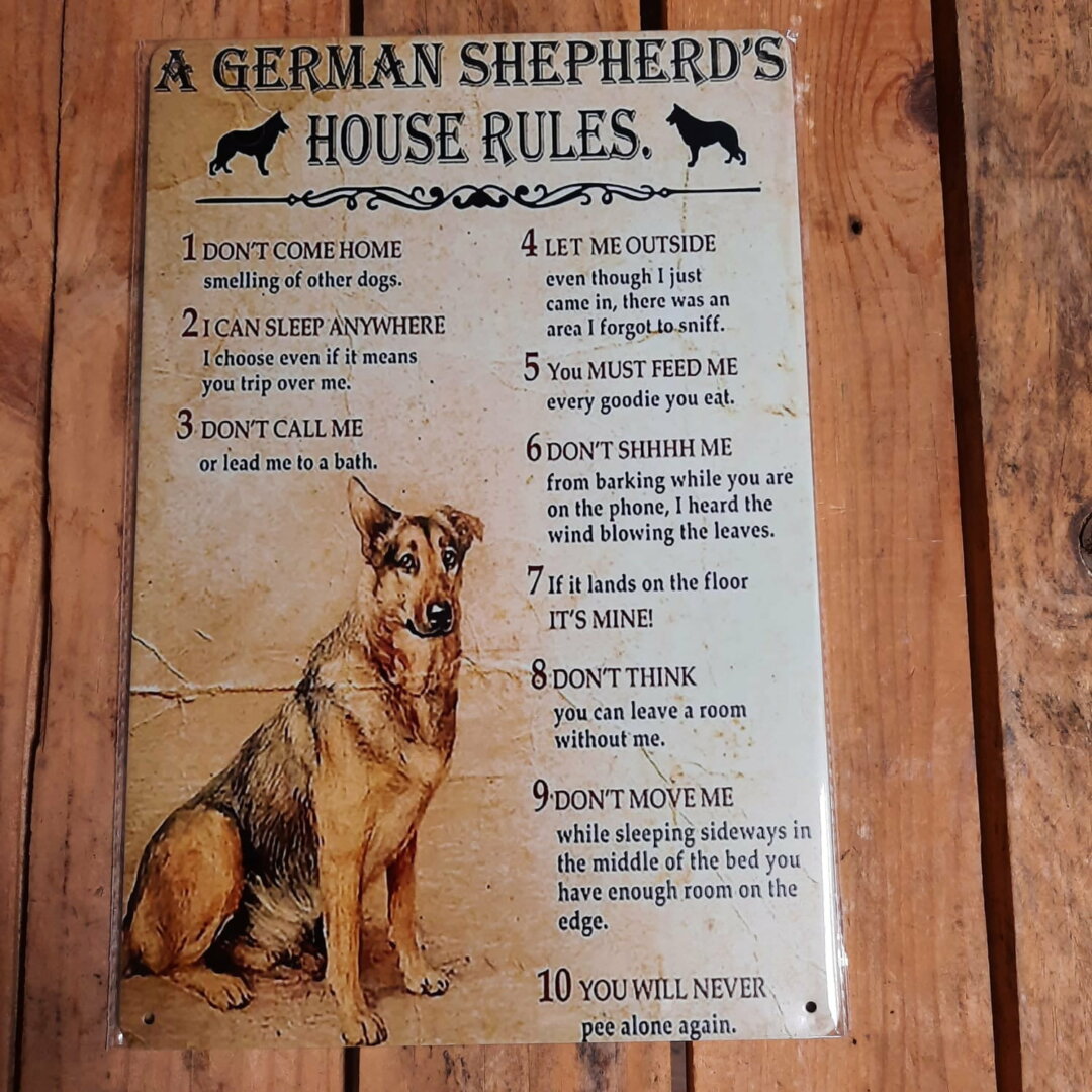 Duitse Herder House Rules WW033